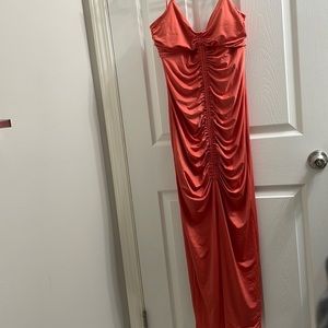 Espress cinched front dress